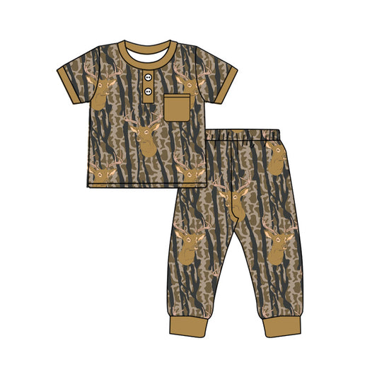 BSPO0599 deer camo boy outfit 202509 preorder