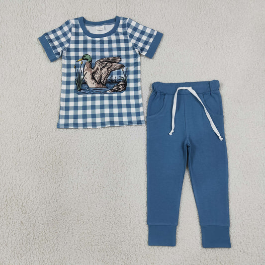 BSPO0690 DUCK BLUE  BOY outfit  shorts  202608 RTS