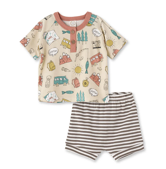 BSSO0279 preorder fishing sun bus shorts summer set boy outfit 20230516