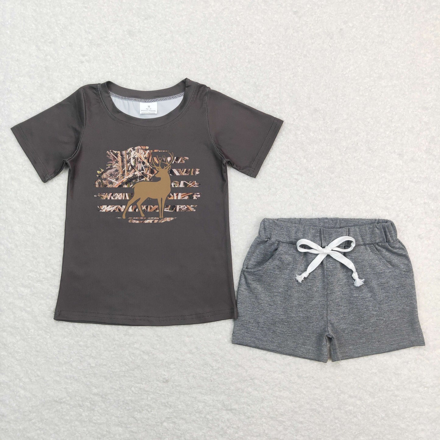 BSSO0473 RTS deer shorts summer boy clothes outfit 202312