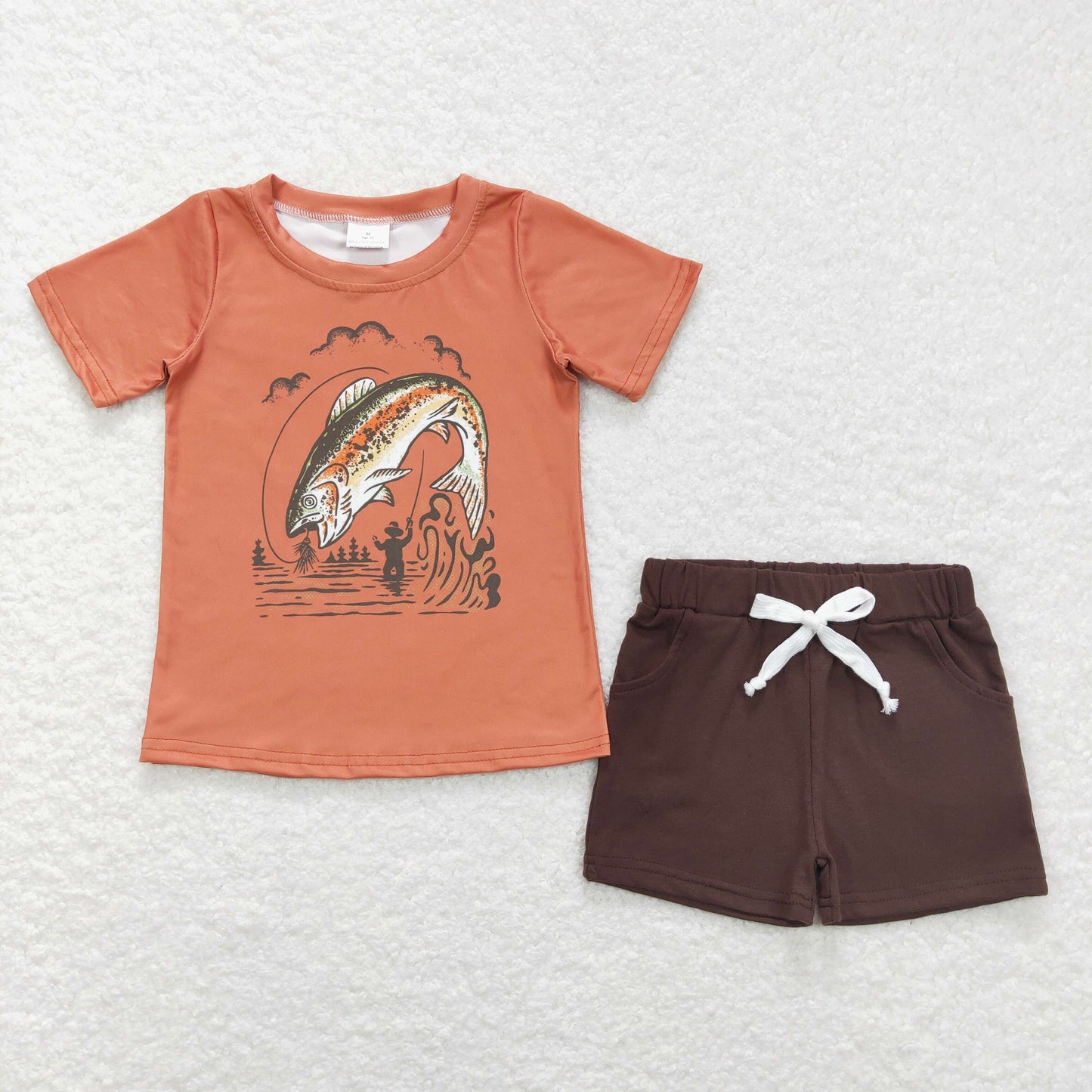 BSSO0489 RTS fishing shorts summer boy clothes outfit 202312