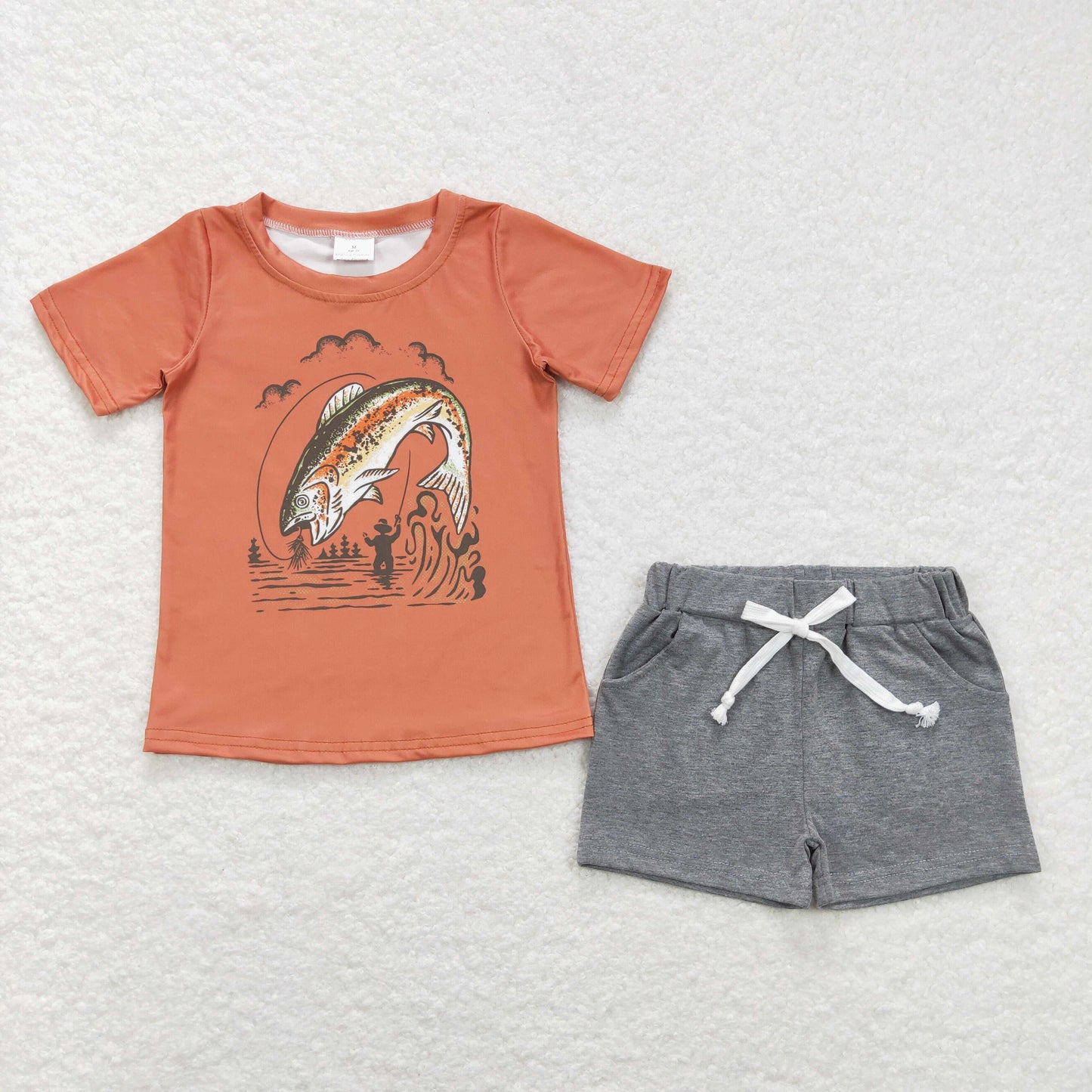 BSSO0490 RTS fishing shorts summer boy clothes outfit 202312