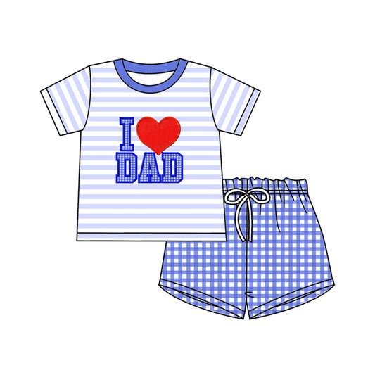 BSSO0536 love dad boy shorts outfit preorder 202312