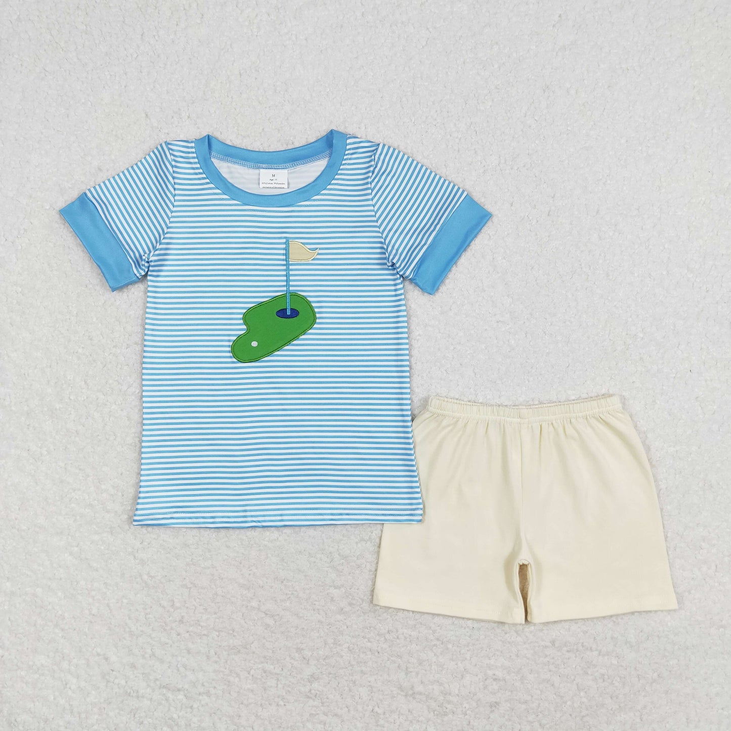 BSSO0592  embroidery golf shorts summer boy outfit 202405 RTS