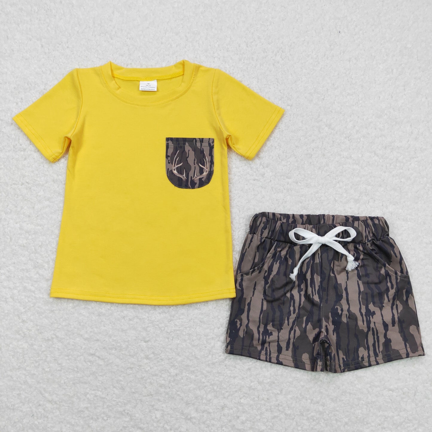 BSSO0609 camo deer shorts girl summer outfit 202403 RTS