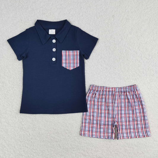 BSSO0628 4th July boy shorts outfit 202405 RTS