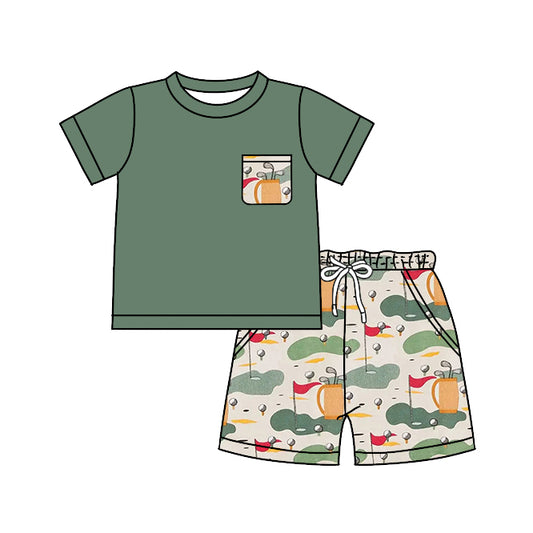 BSSO0630 camo flags shorts girl summer outfit 202402 preorder