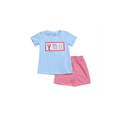 BSSO0647 cray fish shorts boy summer outfit 202402 preorder