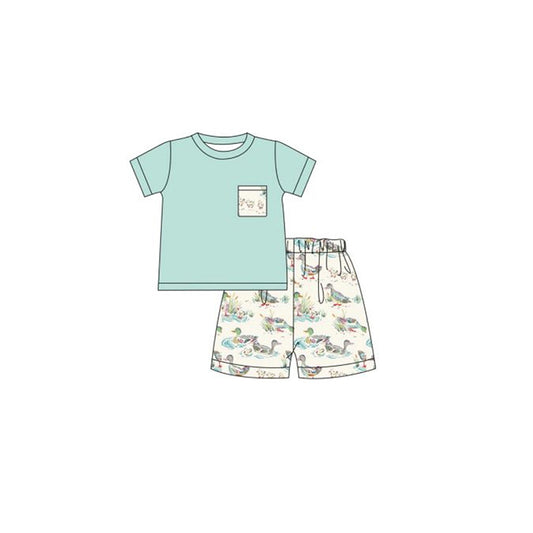 BSSO0672 duck shorts boy summer outfit 202401 preorder