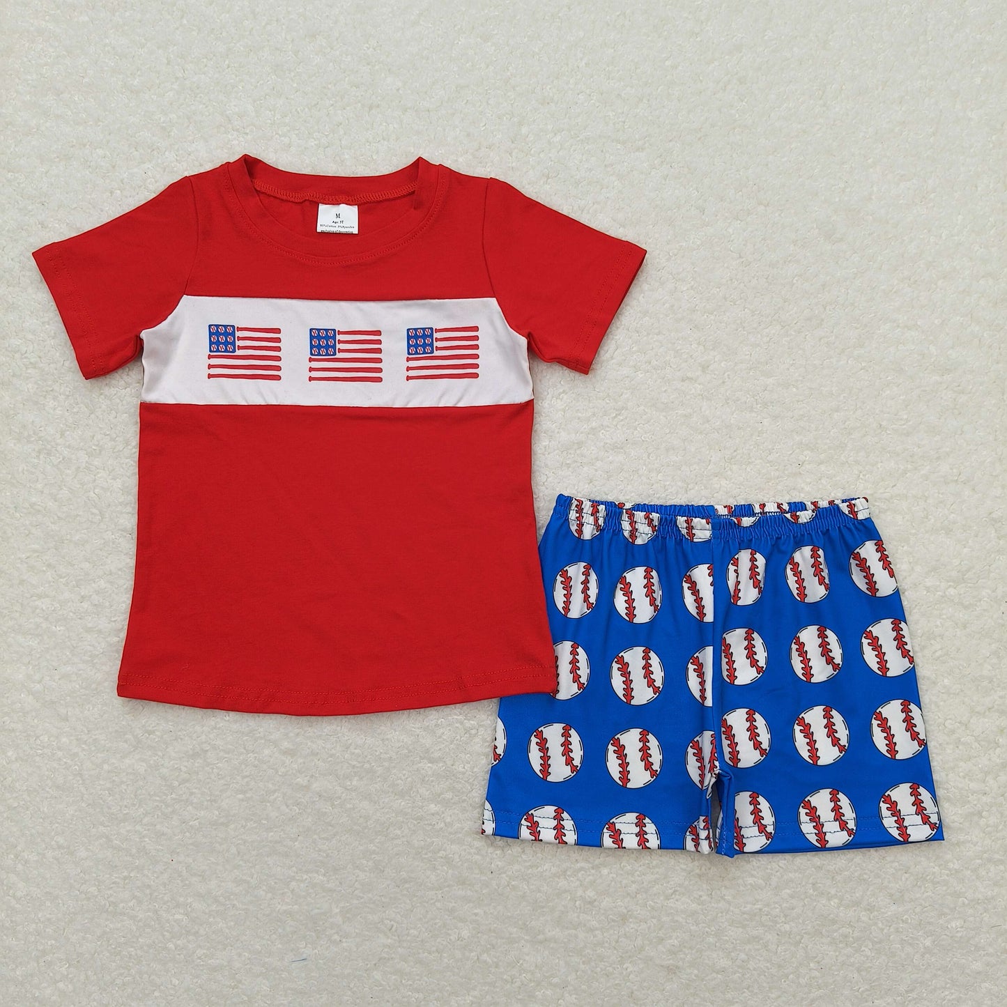 BSSO0674 baseball shorts boy summer outfit 202404 RTS