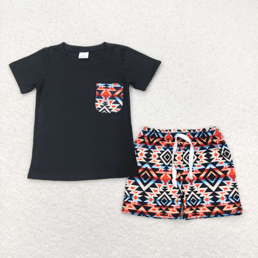 BSSO0678  western summer boy outfit 202404 RTS