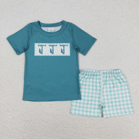 BSSO0738  line men summer girl outfit 202405 RTS sibling