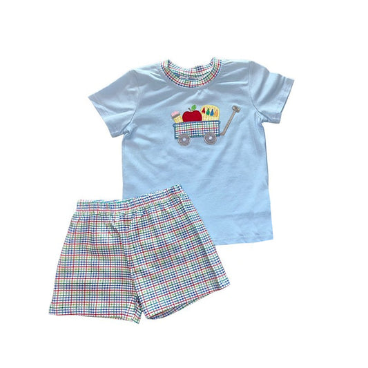 BSSO0748 preorder back to school summer boy outfit 202402