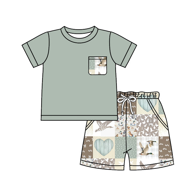 BSSO0755 preorder duck summer boy outfit 202402