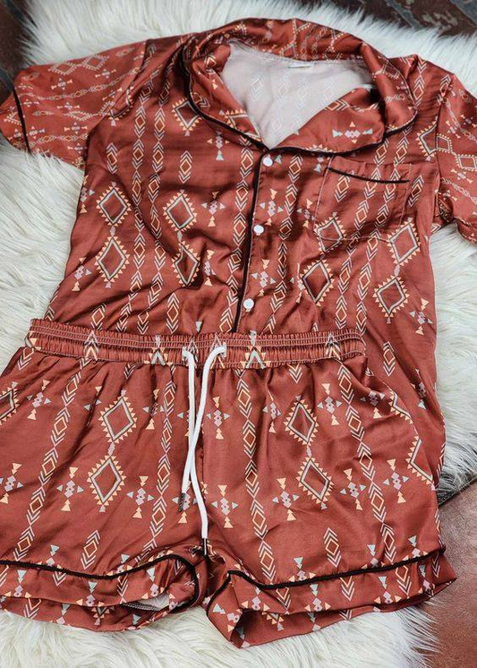 BSSO0815 shorts western boy summer pajamas outfit 202403 preorder