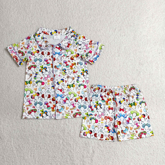 BSSO0816 shorts mouse boy summer pajamas outfit 202607 rts