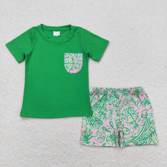 BSSO0839 pattern shorts boy summer outfit 202404 RTS