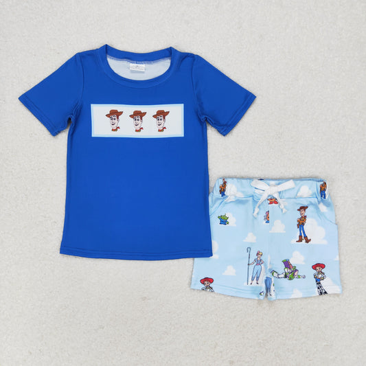 BSSO0892 story toy shorts  boy summer outfit 202406 RTS