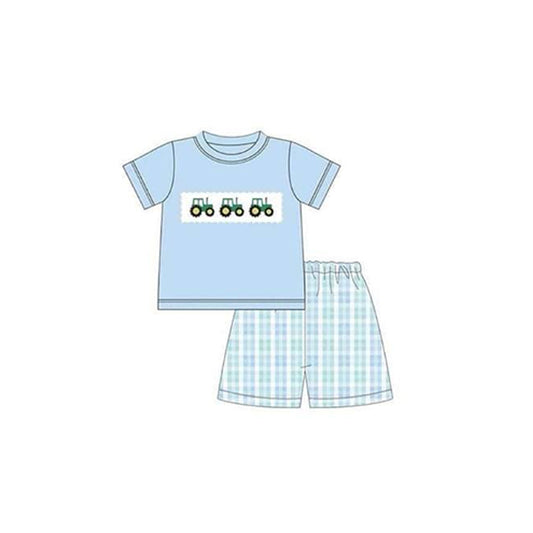 BSSO0946 tractor shorts boy summer outfit 202404 preorder