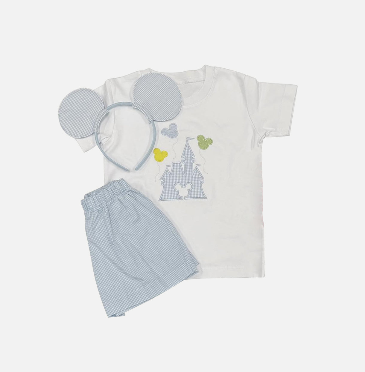 BSSO0956 mouse castle shorts boy summer outfit 202404 preorder