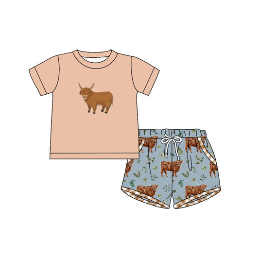 BSSO0965 preorder cow boy shorts outfit 202404