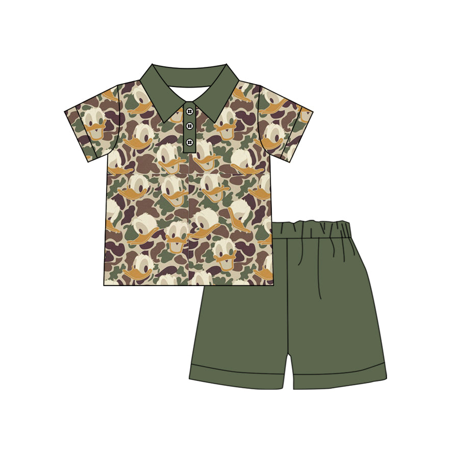 BSSO0986 preorder duck boy camo summer outfit 202404