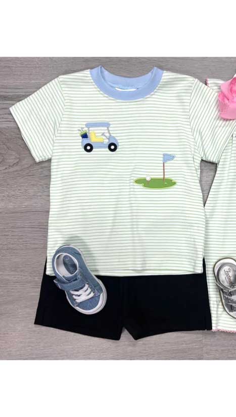 BSSO1047 golf hunting boy summer outfit 202411 preorder