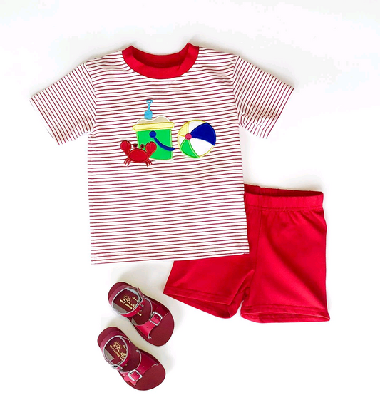 BSSO1049 crab boy summer outfit 202411 preorder