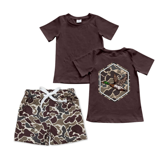 BSSO1061 组合 Vinly camo boy  duck summer outfit 202411 RTS