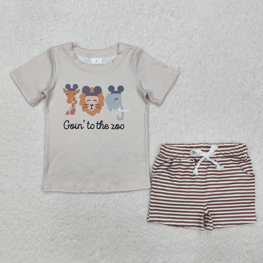 BSSO1109 animal zoo boy summer outfit 202501 RTS