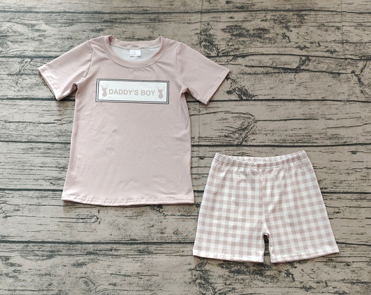 BSSO1130  deer Daddy's boy summer outfit 202412 preorder