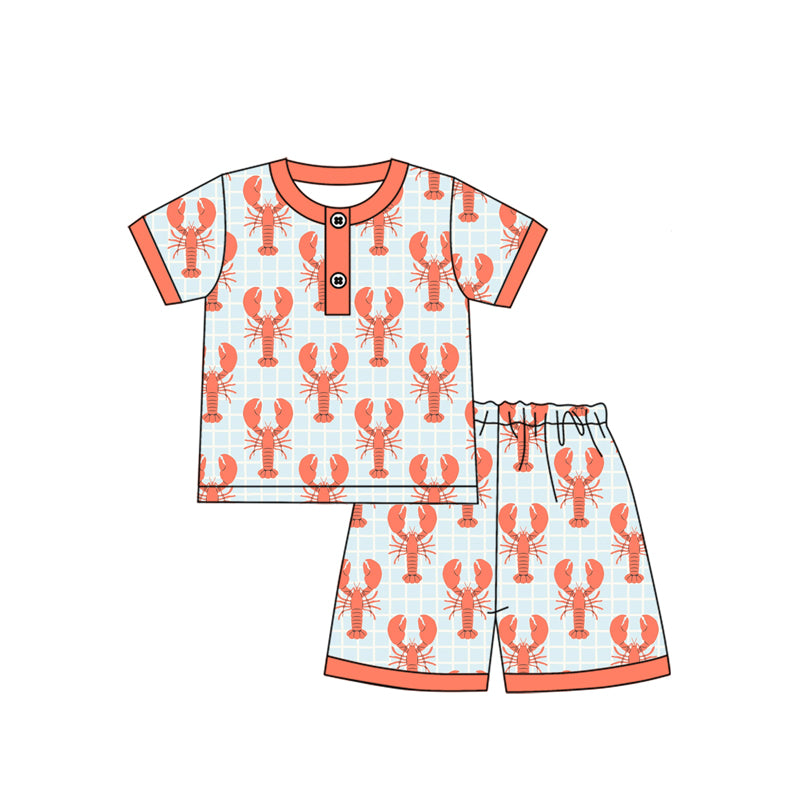 BSSO1217 cray fish boy summer outfit 202412 preorder