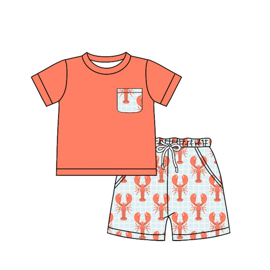 BSSO1218 cray fish boy summer outfit 202412 preorder