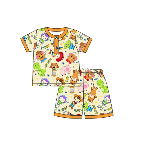 BSSO1246 Toy story dinosaur boy summer outfit 202412 preorder