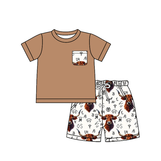 BSSO1285 cow boy summer  outfit 202502 preorder
