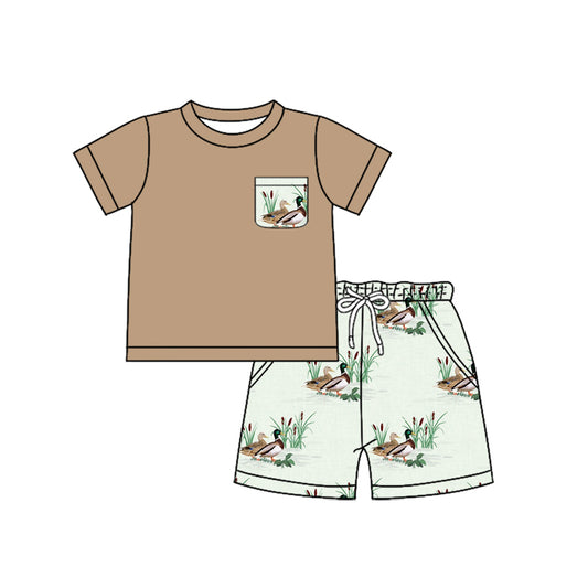 BSSO1302 boy duck summer outfit 202501 preorder