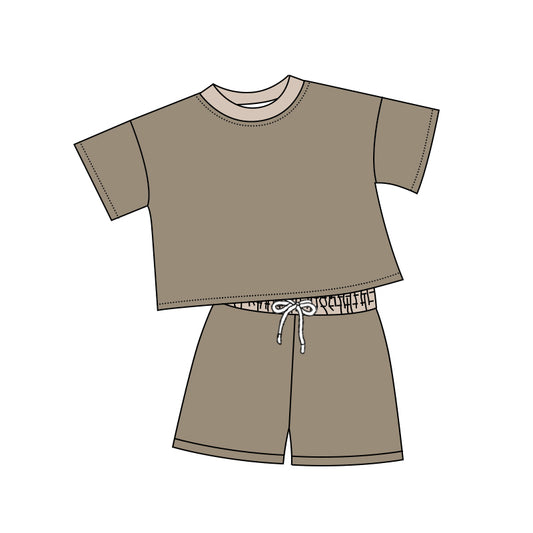 BSSO1311 solid color  summer outfit 202502 preorder