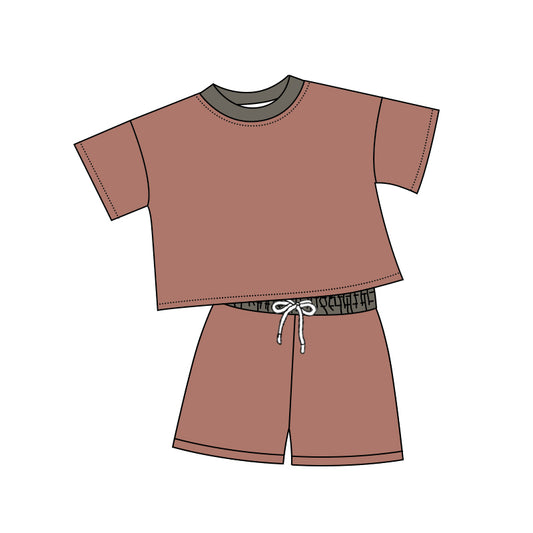BSSO1312 solid color  summer outfit 202502 preorder