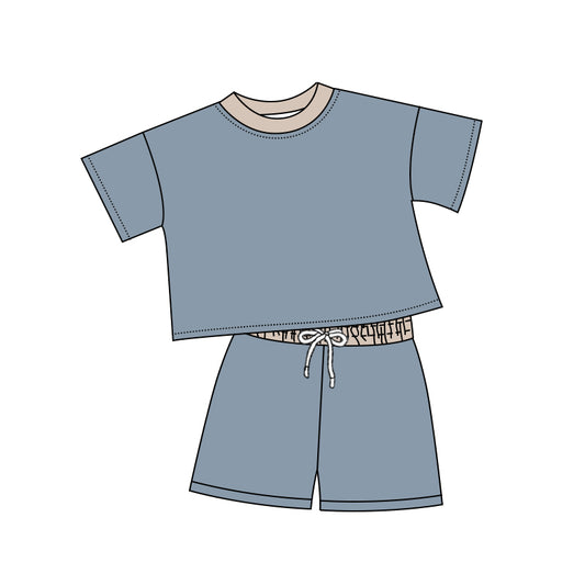 BSSO1314 solid color  summer outfit 202502 preorder