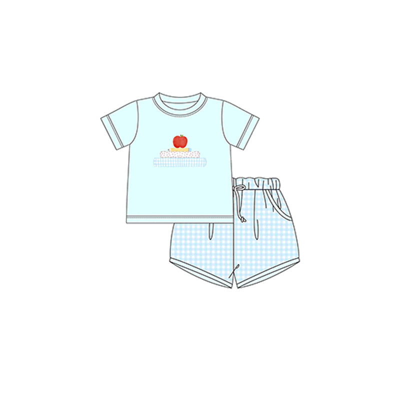 BSSO1329 back to school pencil boy summer outfit 202502 preorder