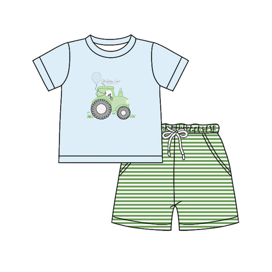 BSSO1330 tractor westen duck boy summer outfit 202502 preorder