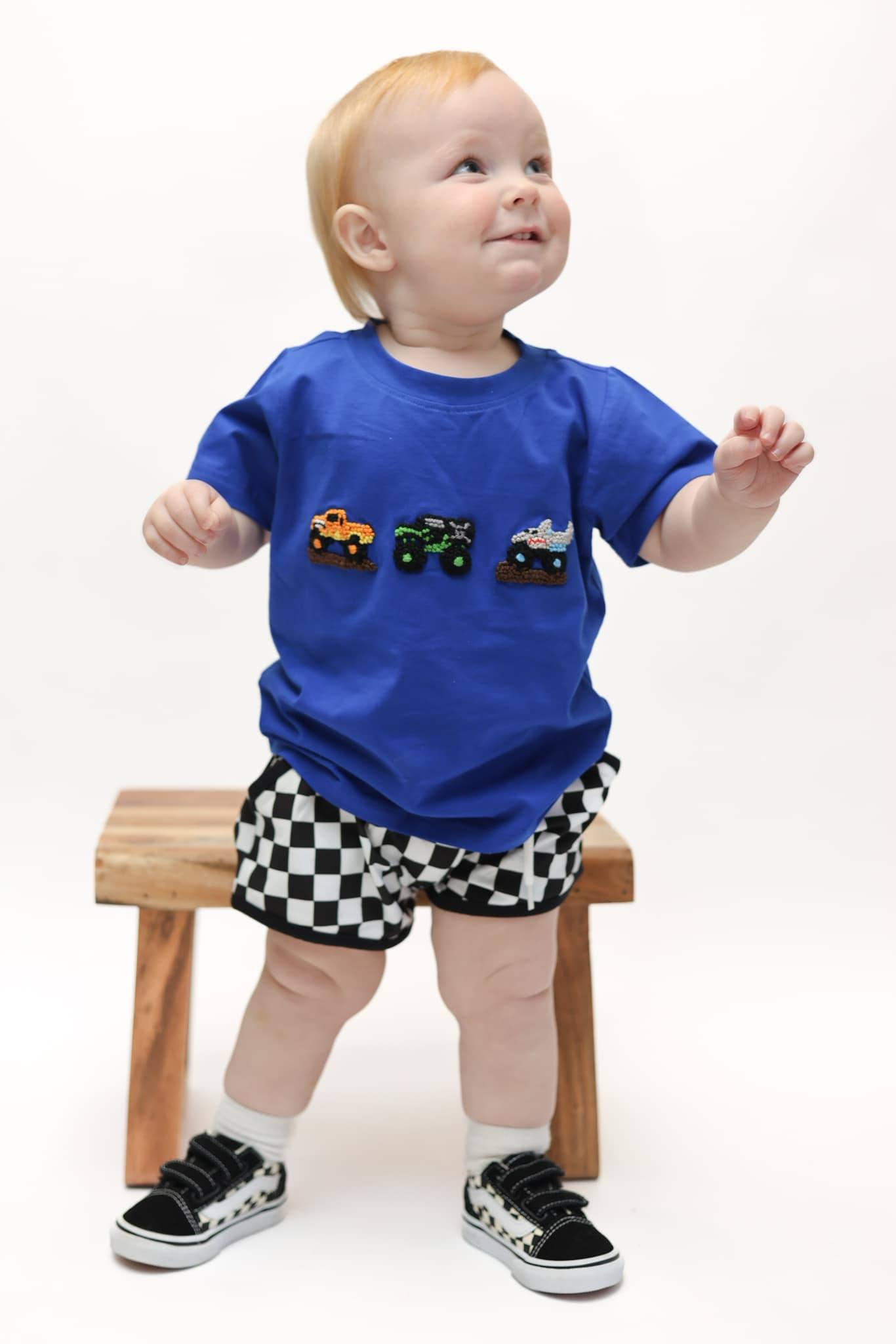 BSSO1334 tractor westen boy summer outfit 202502 preorder