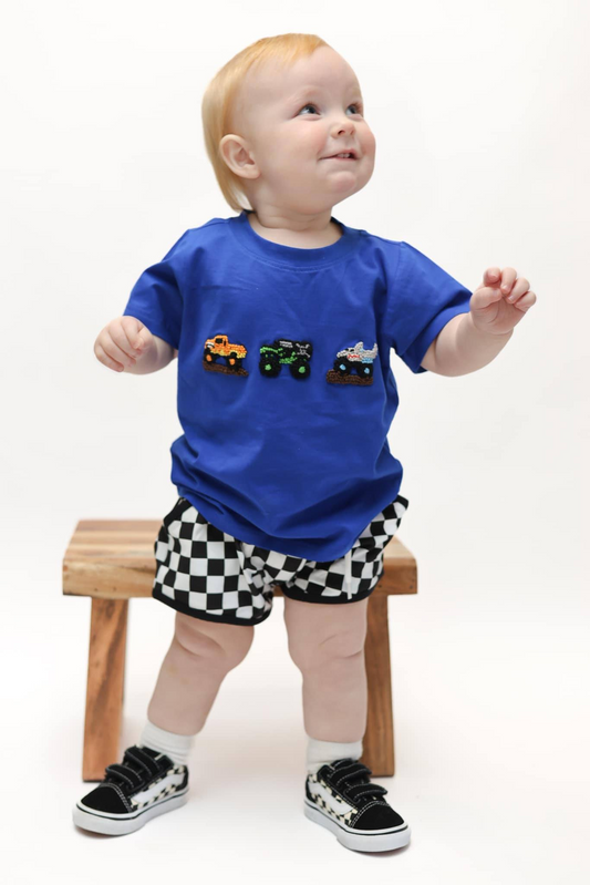 BSSO1334 tractor westen boy summer outfit 202502 preorder