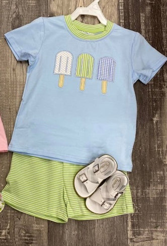 BSSO1464  preorder Ice cream boy summer outfit 202503