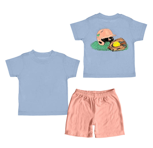 BSSO1527 preorder softball western  boy summer outfit 202505