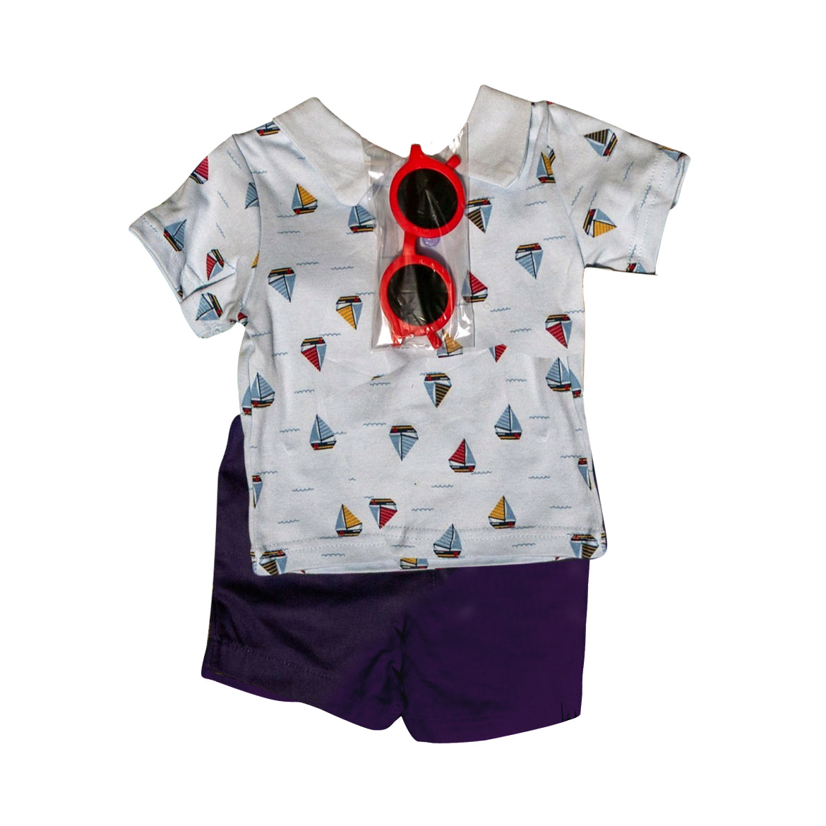 BSSO1532 preorder sea sail boat western  boy summer outfit 202505