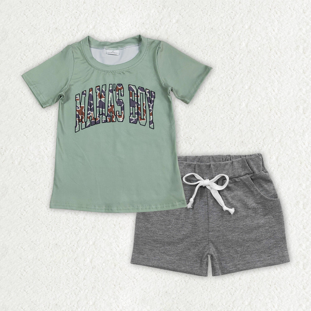 BSSO1542组合 MAMA'S BOY summer boy outfit 202506 RTS