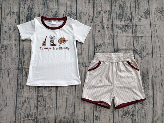 BSSO1578 BOOTS HAT western  boy outfit 202601   RTS