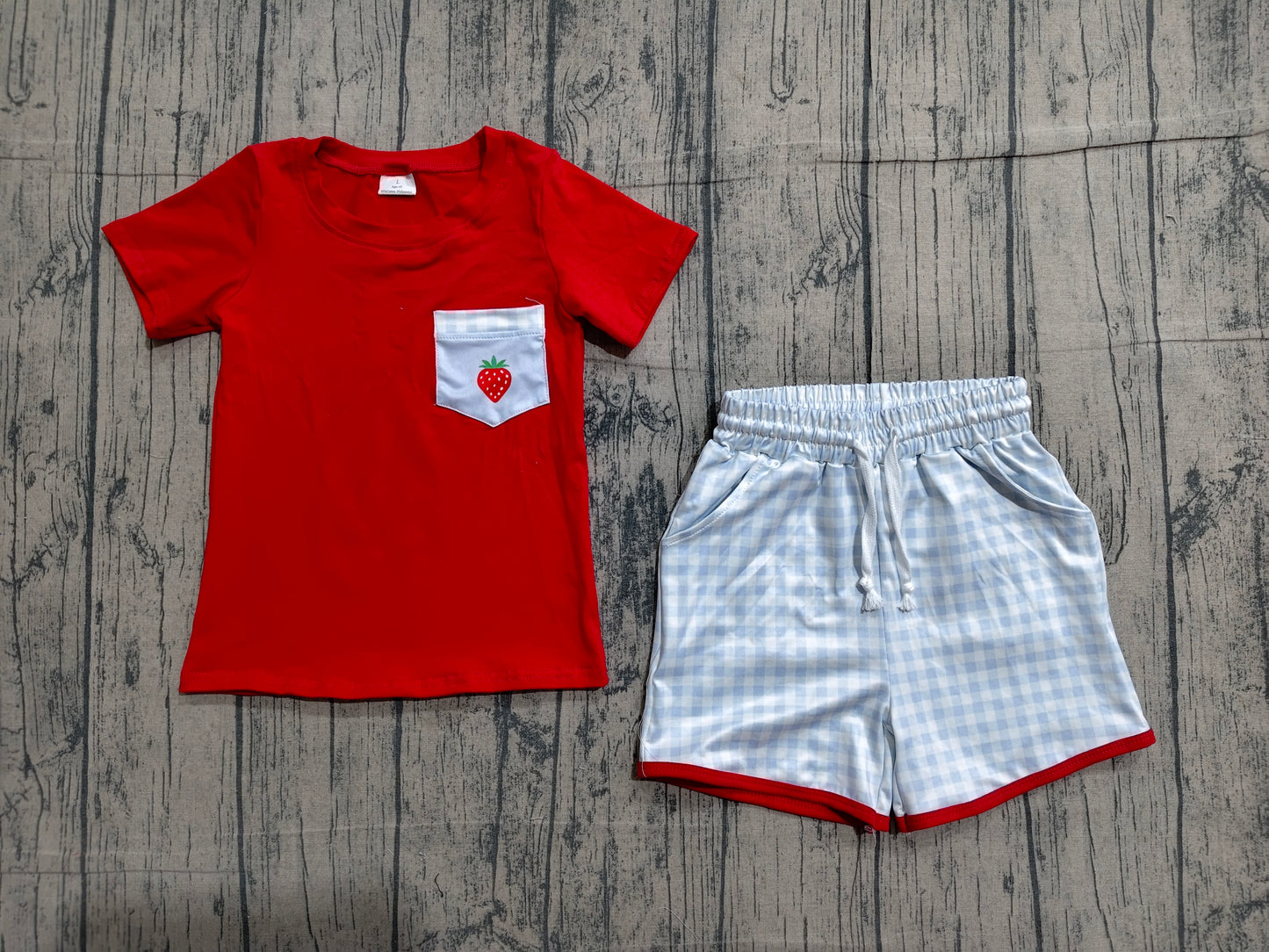 BSSO1692 strawberry  boy summer outfit 202604  preorder