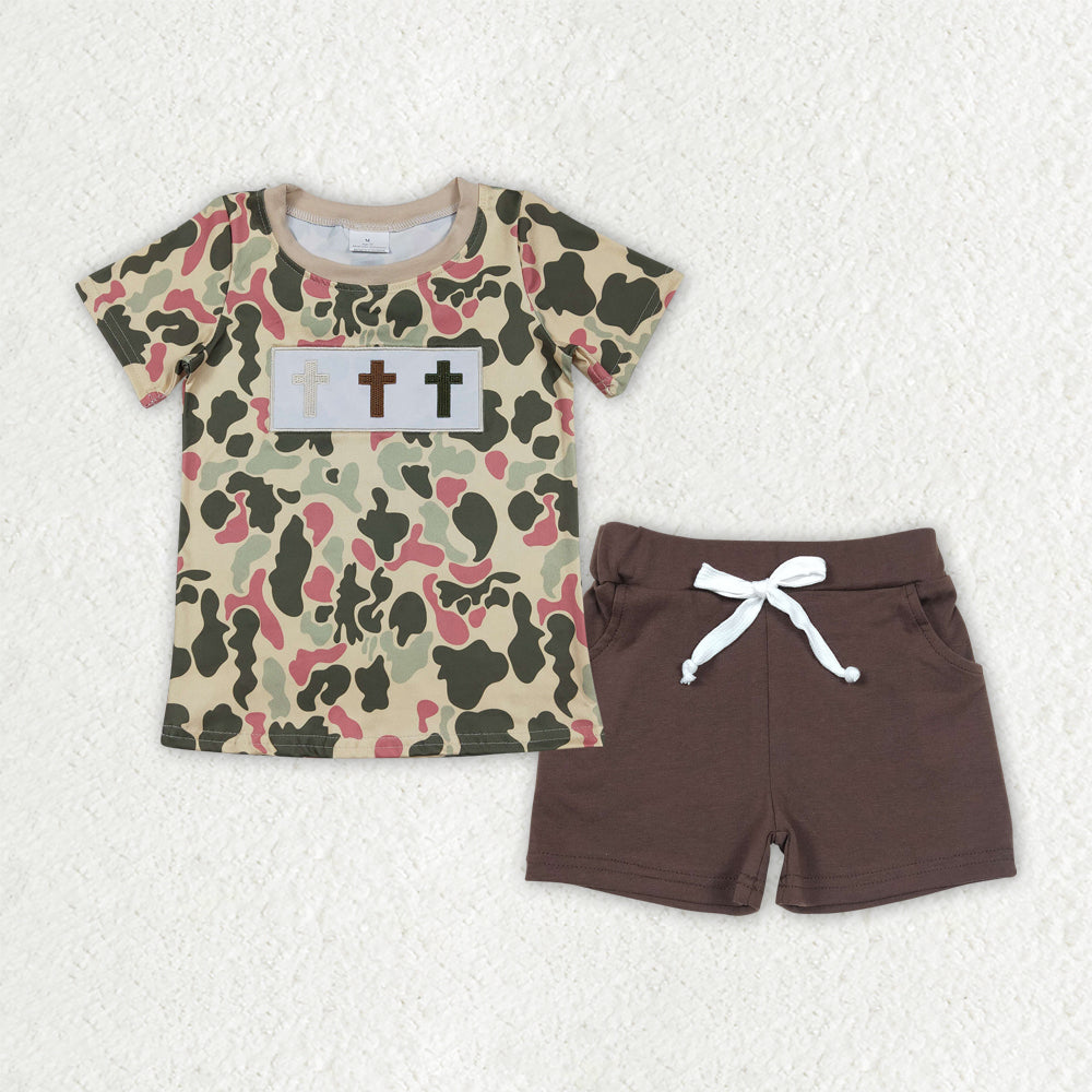 BSSO1780组合 CROSS Easter camo western  boy outfit 202512 RTS